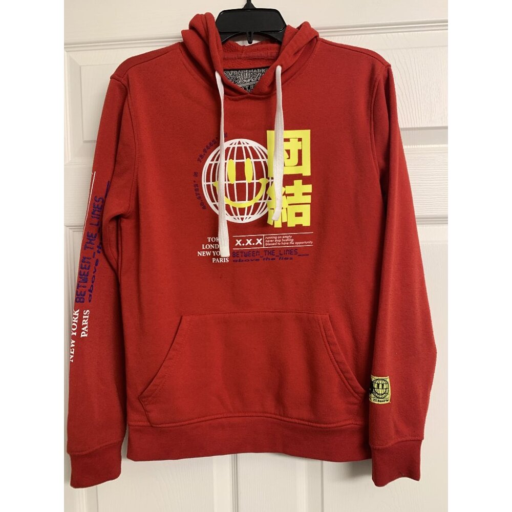 DC / Andy Worhal Tokyo London N.Y. Paris Hoodie Sweatshirt Size S‎